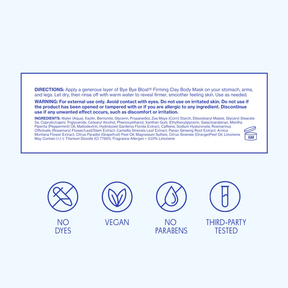 Bye Bye Bloat® Firming Clay Body Mask - Image 7